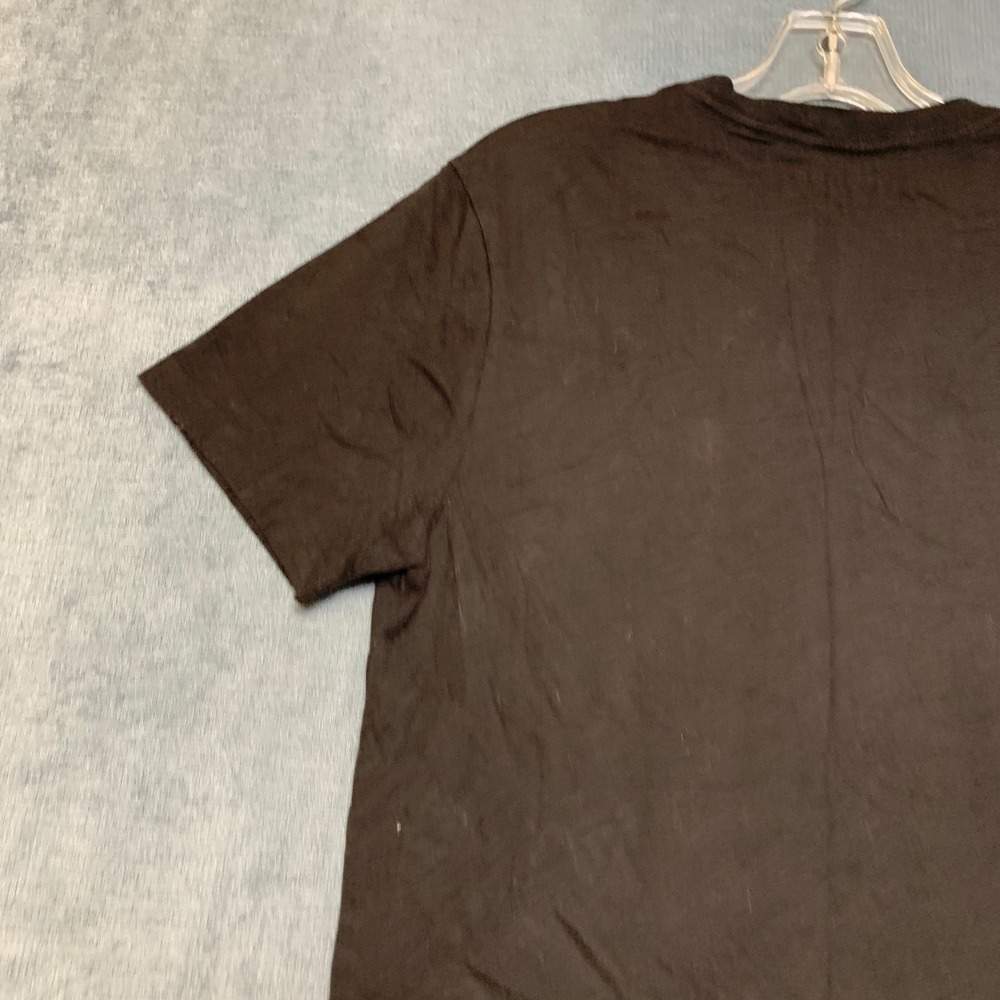 Guess T Shirt Mens Large Black Graphic Print Short Sleeve Crew Neck Pullover Tee - Picture 12 of 16